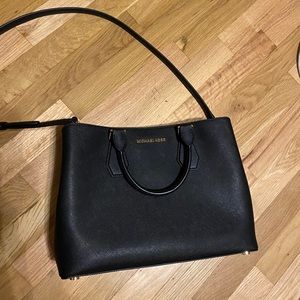 Michael Kors black crossbody bag